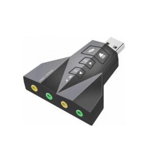 Adaptador Usb Placa De Som 7. 1 Hb-t65 Knup