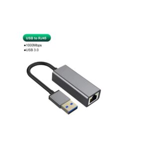 Adaptador ethernet usb Tipo C Gigabit usb 3.0 rj-45
