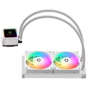 Water Cooler Husky Freezy, ARGB, 240mm, AMD e Intel, Branco - HWT200BR