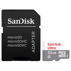 Cartão de Memória Micro SD SanDisk Ultra 32GB