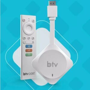 BTV CAST BC13 4K ULTRA HD, WIFI E BLUETOOTH 8GB IPTV