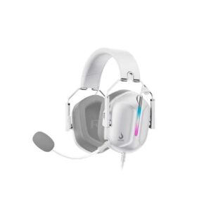 Headset Gamer Rise Mode G1 Special Edition White, Driver 50mm, USB e 3.5, Branco