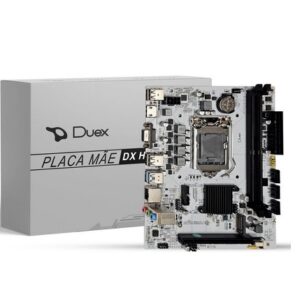 Placa Mãe Duex DX-H110ZG M2 Intel LGA 1151 DDR4 White Edition