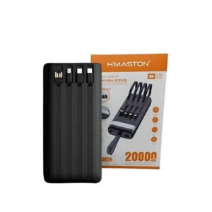 Carregador Portátil Power Bank 20.000mah Universal Turbo Cor Preto