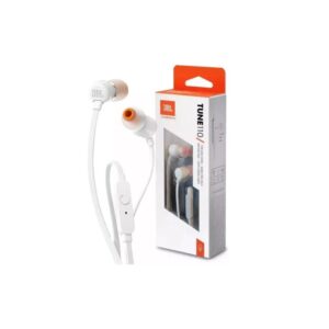 Fone de Ouvido JBL Tune T110 / Com Fio - Branco