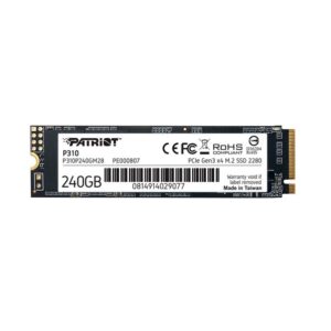 SSD Patriot M.2 240GB P310 NVMe - P310P240GM28