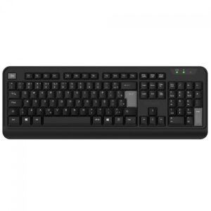 Teclado PCYes Comfort, ABNT2, Full Size, Preto, CMFBKW