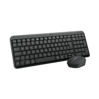 Kit Teclado e Mouse Sem Fio Logitech MK220 Compacto, Mouse Ambidestro,  ABNT2, Compatível PC e Mac, Grafite