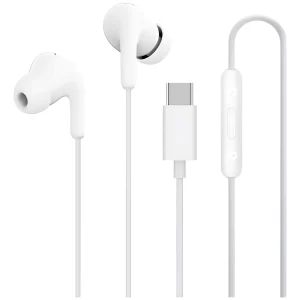 Fone De Ouvido Xiaomi Com Fio Usb Tipo-c - Branco