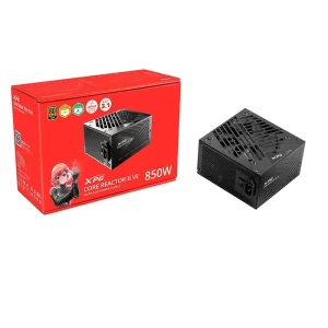 Fonte XPG Core Reactor II VE, 850W, 80 Plus Gold, Modular, PFC Ativo, Preto