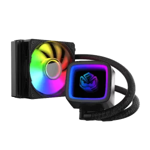 Water Cooler Pcyes Tundra Black Vulcan Argb 120Mm - Wctbk120